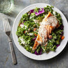 Super Food Salmon Salad With Garlic Dressing